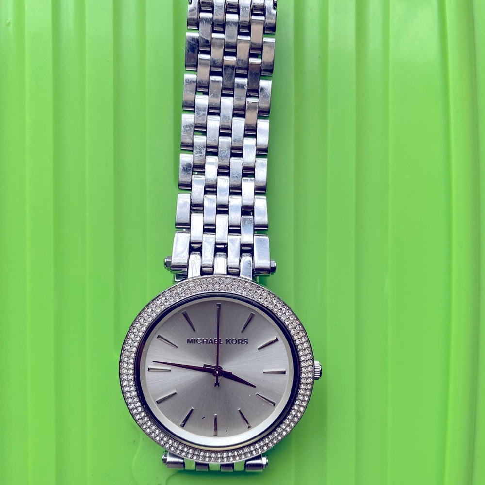 Michael Kors stainless steel in Silver